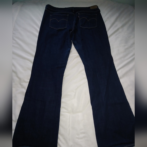 GUC Plus Size Levi’s San Fran Slight Curve Classic Bootcut Jeans -  Size 16 - Picture 3 of 11